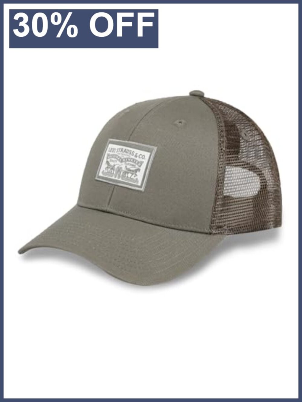 Levi's Logo Trucker Hat Adjustable Lightweight Baseball Cap